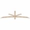 Ekena Millwork Alberta Smooth Timber Gable Bracket, Douglas Fir, 96"W x 24"H x 3 1/2"D x 3 1/2"F, 6/12 Pitch GBW096X24X0404ALB00SDF - alternate 1